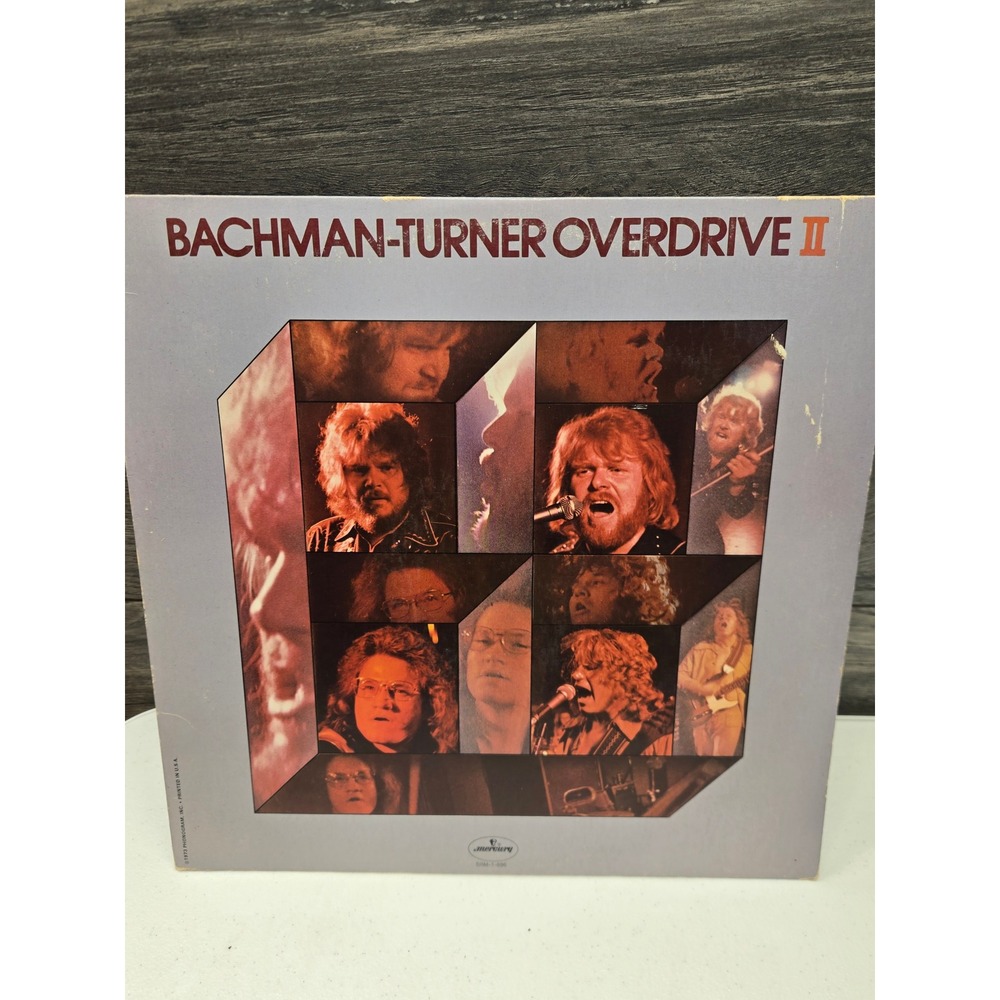 Bachman-Turner Overdrive‎ II Vinyl LP 1973 Mercury SRM-1-696 Takin Care Business